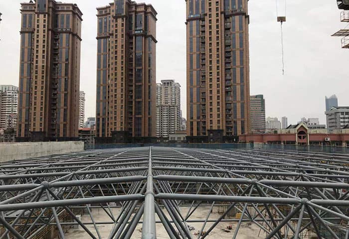 临夏螺栓球网架结构